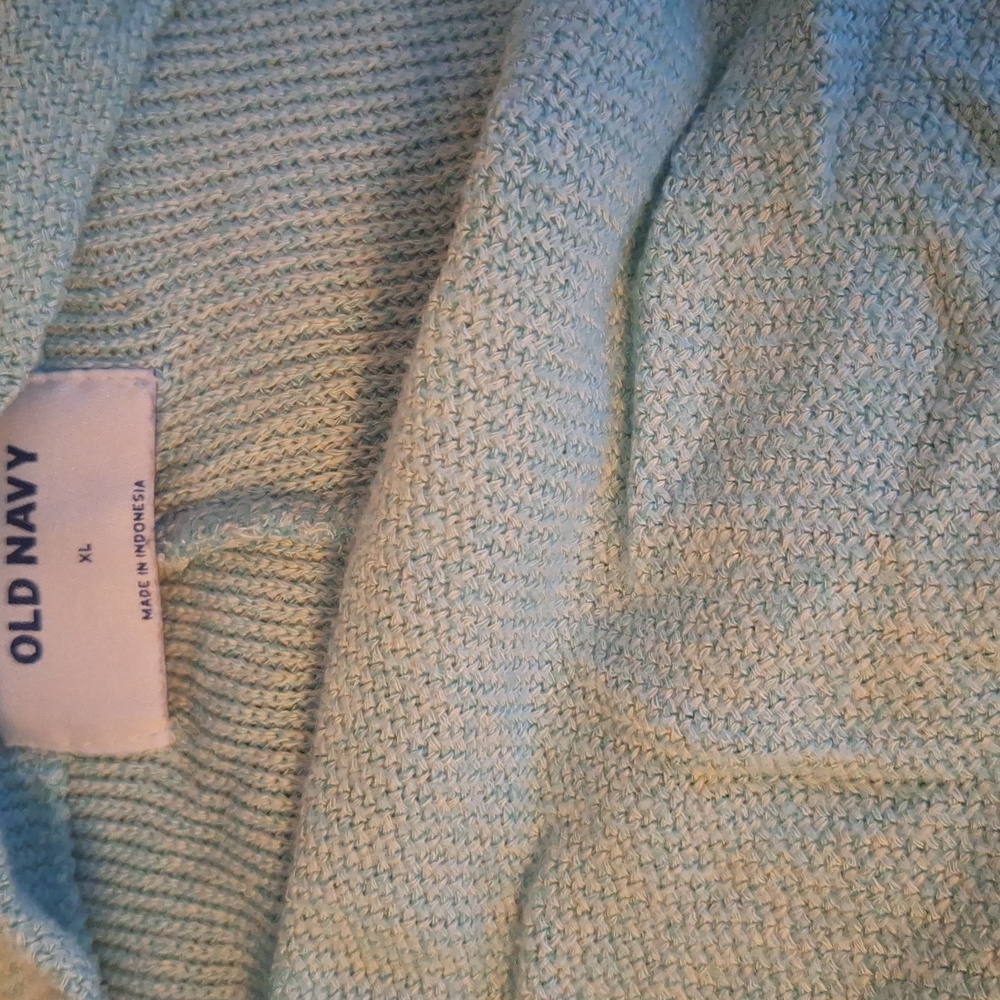 Blue sweater
